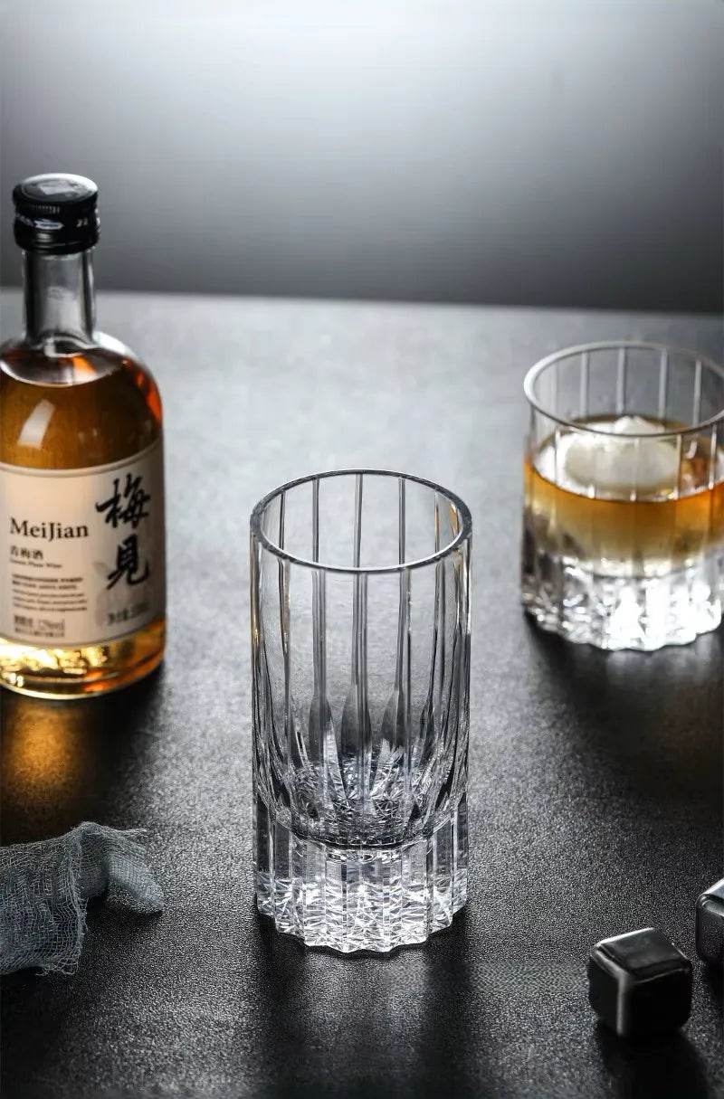 Copo de Whisky Luxuoso com Efeito Kaleidoscópio - Haustter