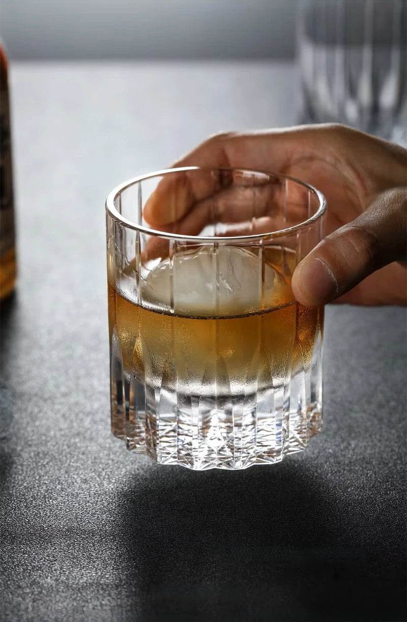 Copo de Whisky Luxuoso com Efeito Kaleidoscópio - Haustter