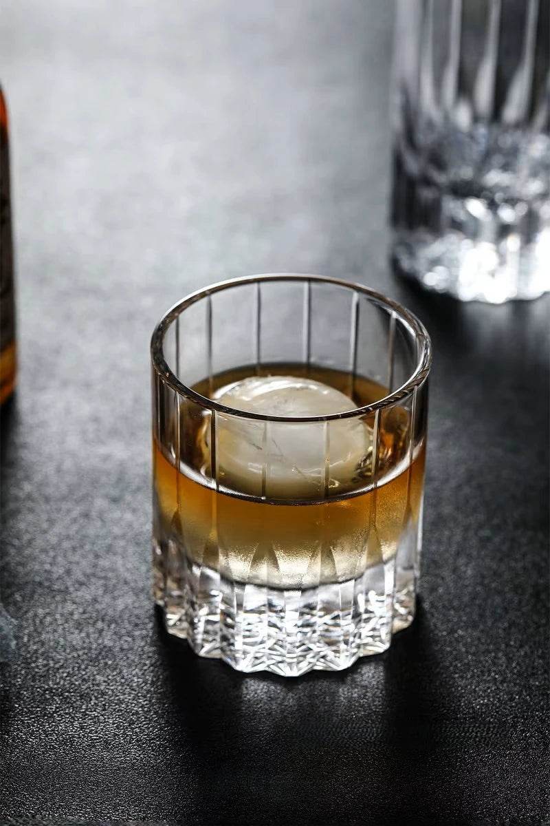 Copo de Whisky Luxuoso com Efeito Kaleidoscópio - Haustter