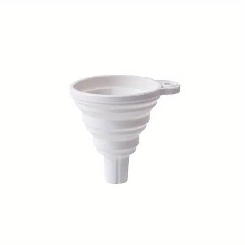Funil Dobrável de Silicone para Cozinha - Economize Espaço e Evite Sujeira | Haustter