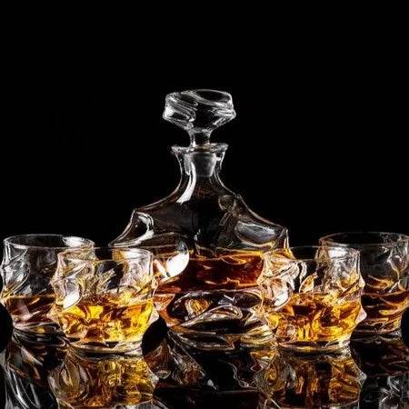 Kit Maestoso de Luxo – Decantador e Copo para Whisky | Haustter