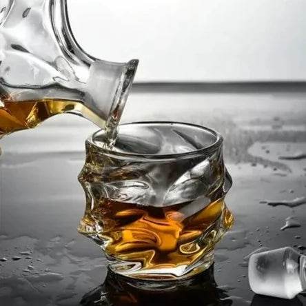 Kit Maestoso de Luxo – Decantador e Copo para Whisky | Haustter
