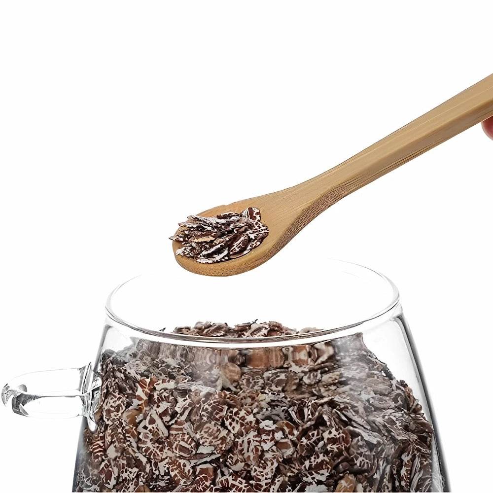 Potes de Vidro Selados + Colher de Bambu para Alimentos Nobres | Haustter