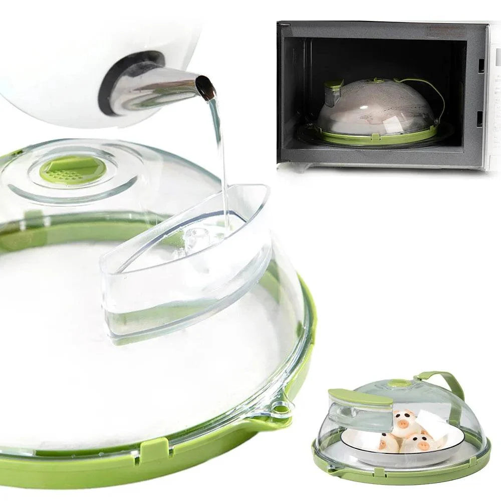 Tampa para Micro-ondas com Vaporizador