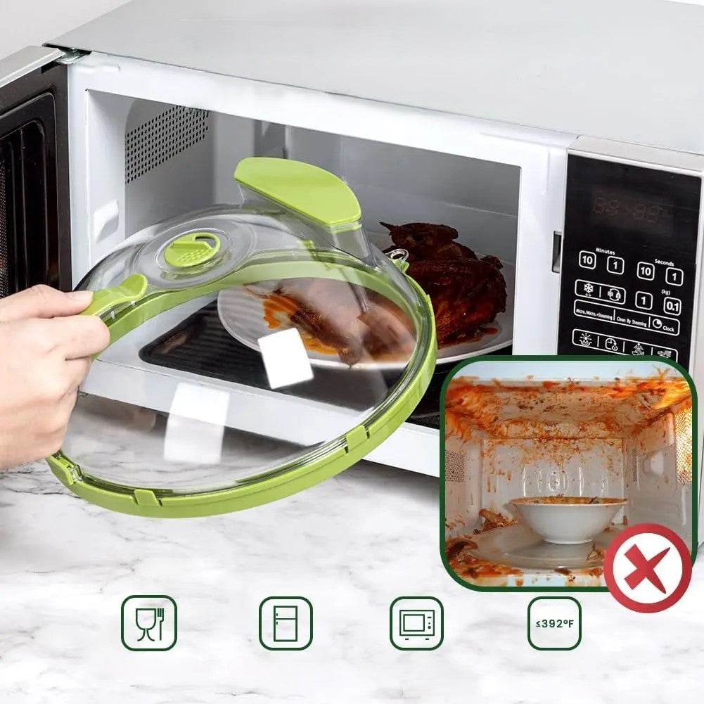 Tampa para Micro-ondas com Vaporizador