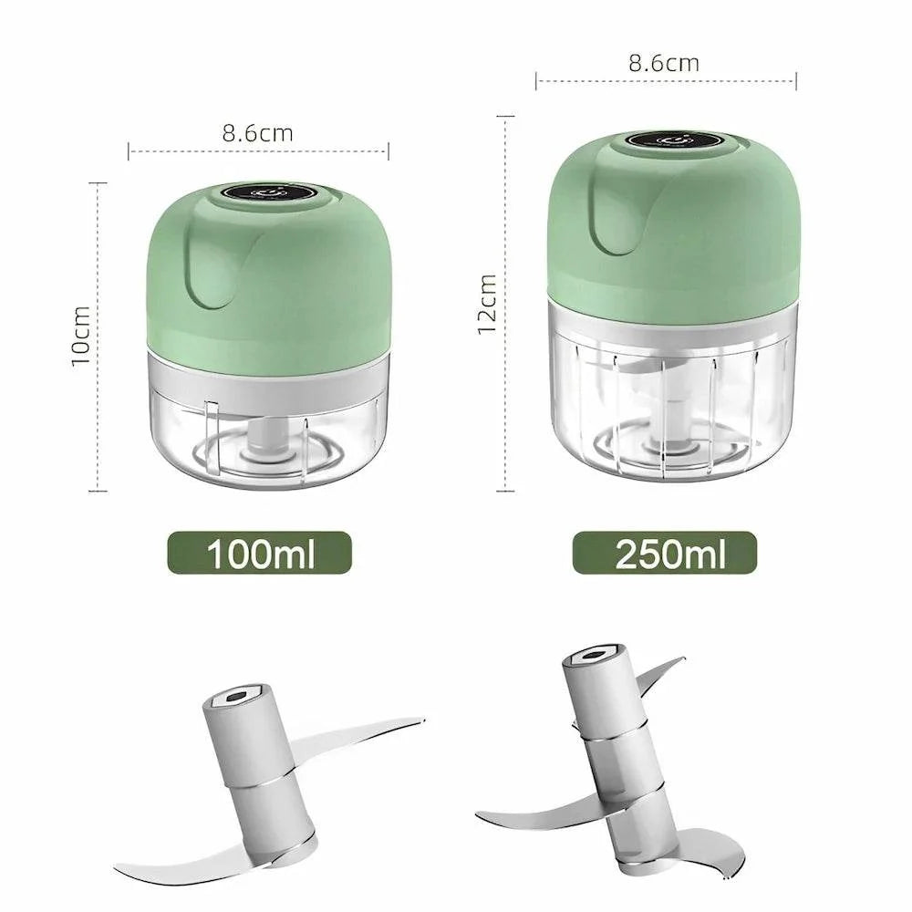 Triturique – Mini Processador Elétrico para Alho, Cebola e Temperos | Haustter