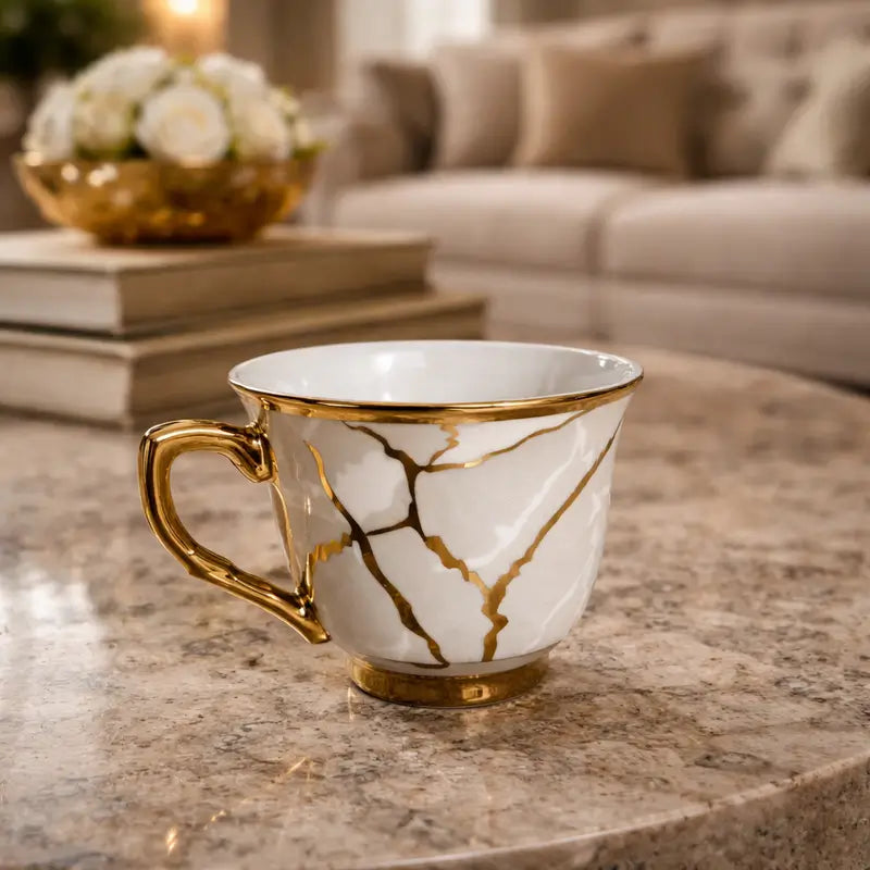 Xícaras em Porcelana | Elegância para Cada Momento - Home Royal